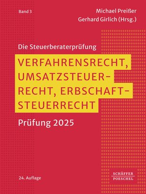 cover image of Verfahrensrecht, Umsatzsteuerrecht, Erbschaftsteuerrecht